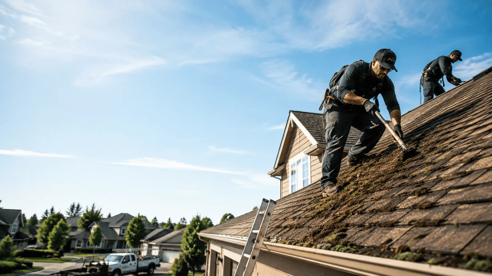 Roof Moss Removal in Hartland, WI near me